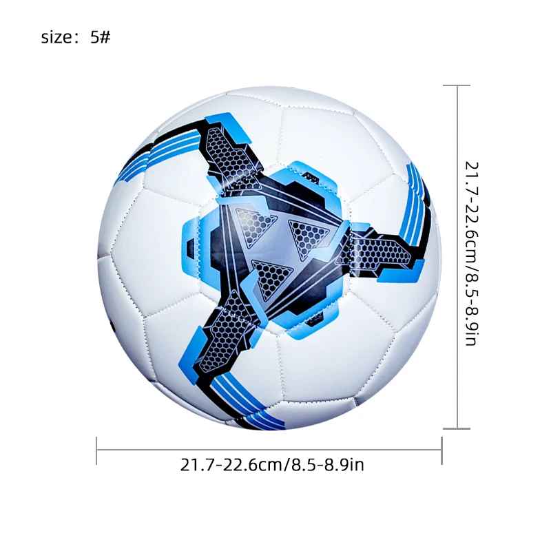 Size 5/4 Soccer Ball – Durable Football for Training, Match & Indoor/Outdoor Sports