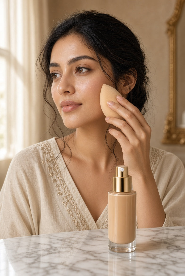 Miss Rose Silk Flawless Liquid Foundation – Full Coverage, Lightweight & Long Lasting | 30ml