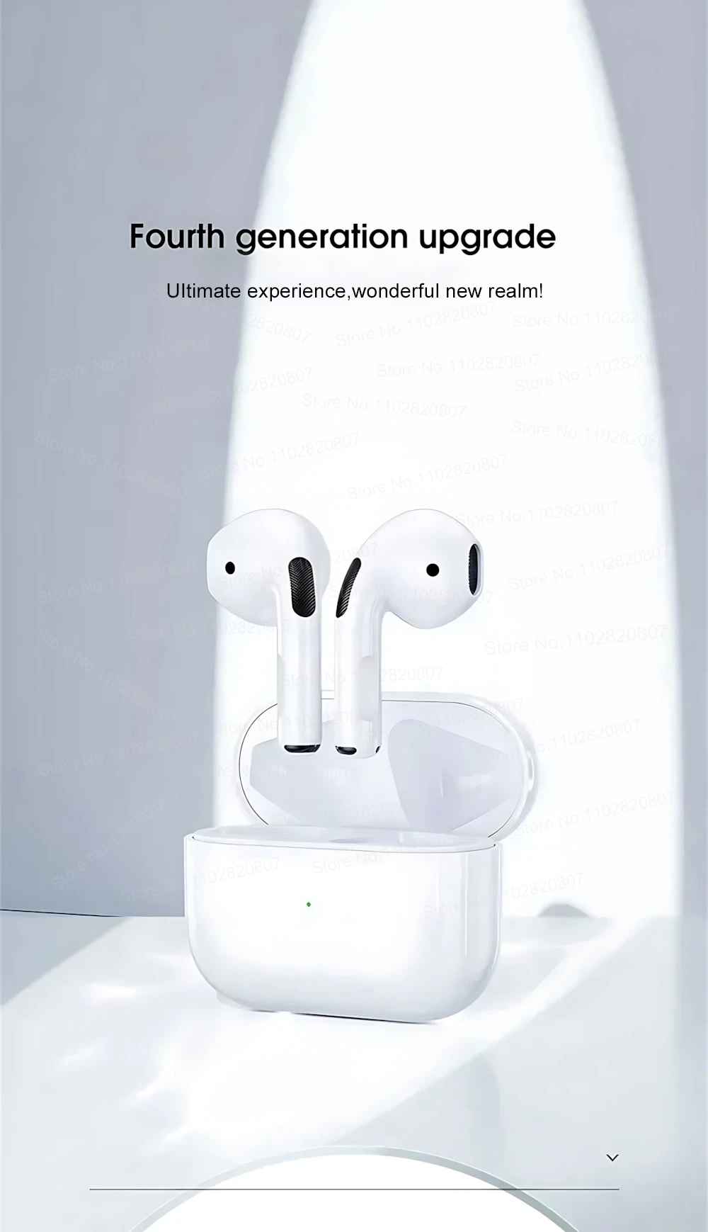 Wireless Bluetooth Earbuds Pro 2 with USB-C Charging – Noise Reduction Earphones for iPhone, Android & iOS 18