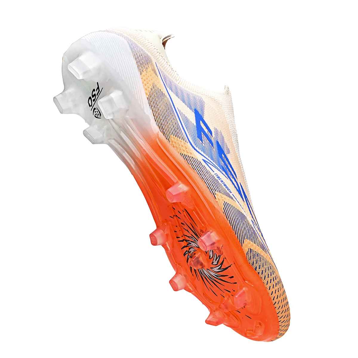 Professional Match Adult AG FG Soccer Cleats Textured PU Upper High-friction TPU Stud Anti-slip Boost Ball Control For Grass