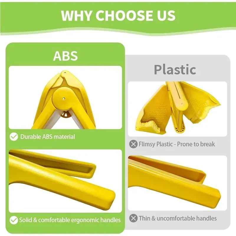 Handheld Lemon Juicer – Manual Citrus Squeezer with Foldable Space-Saving Design