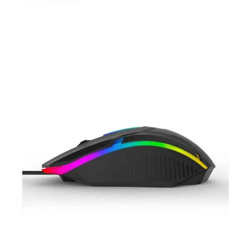 Colorful Wired RGB Gaming Mouse – Adjustable DPI, Ergonomic USB Optical Mouse for PC, Laptop, Home & Office