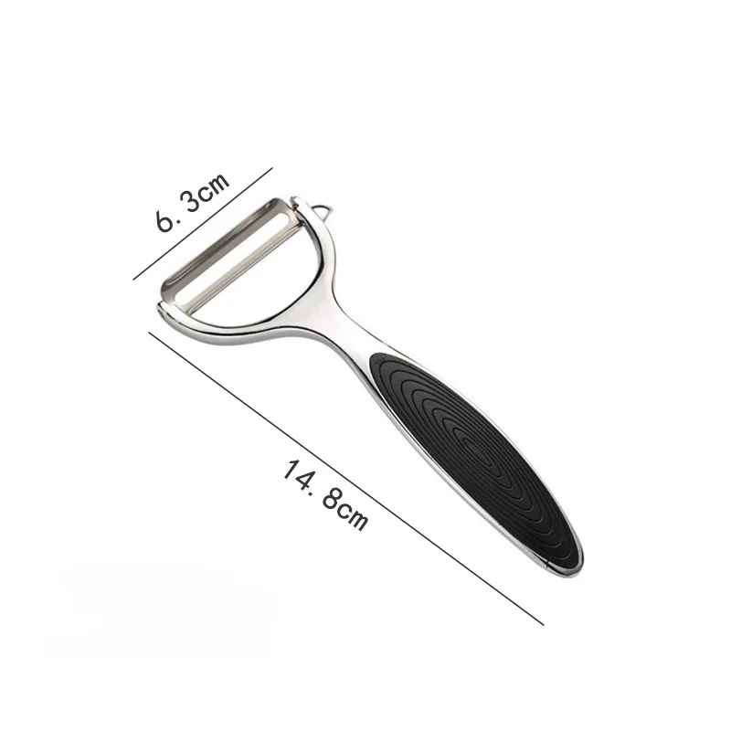 Stainless Steel Vegetable Peeler – Multifunctional Potato, Carrot & Fruit Peeler Kitchen Tool