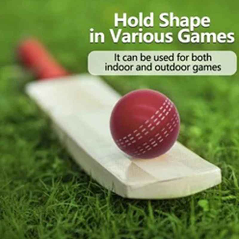 Shop a durable 6.3CM Soft PU Cricket Ball designed for training, practice and recreational cricket. Lightweight, attractive and suitable for players of different ages.