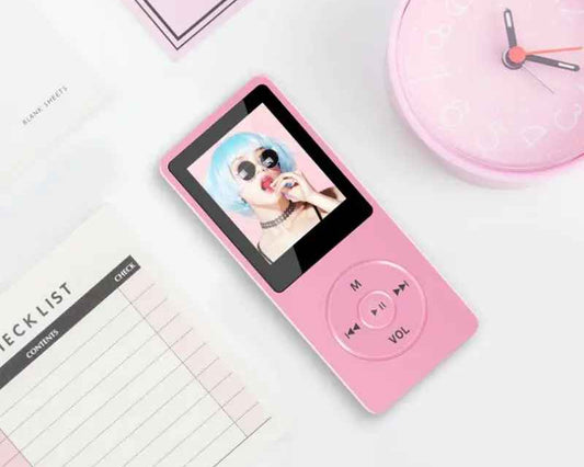 Portable MP3 Music Player – Pocket Digital Display, Voice Recorder, USB Rechargeable for Sports, Running & Walking