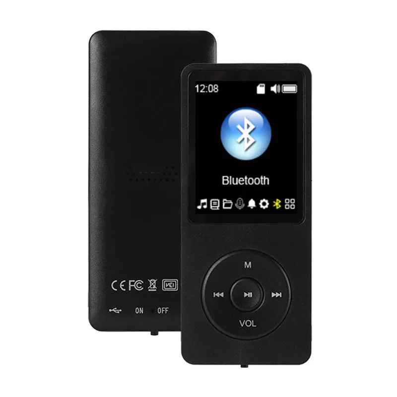 Portable MP3 Music Player – Pocket Digital Display, Voice Recorder, USB Rechargeable for Sports, Running & Walking