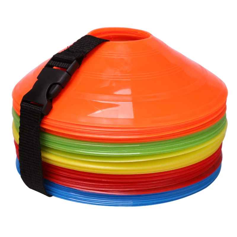 Agility Disc Cones – 25/50 PCS Football Training Field Markers