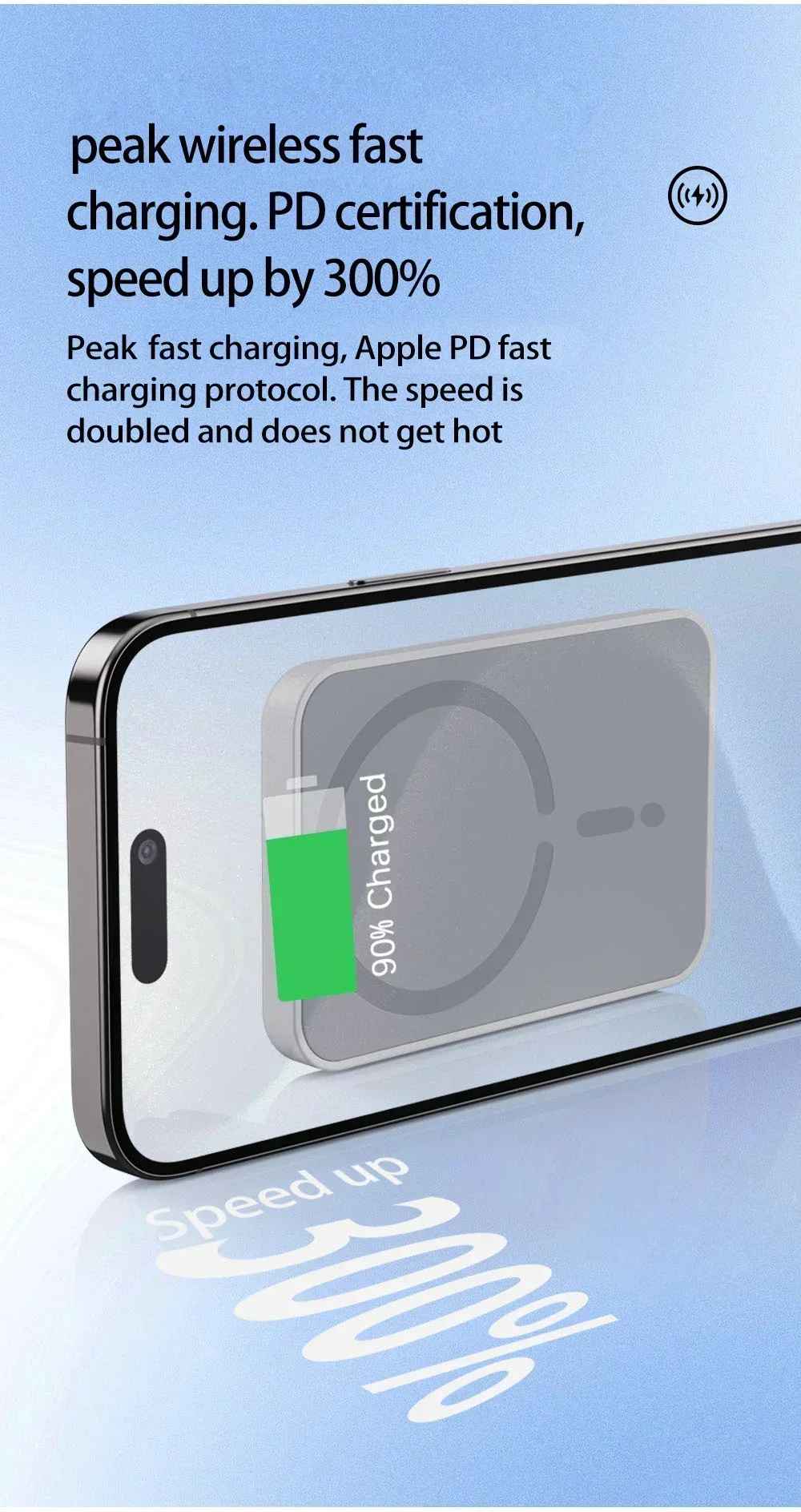 Magnetic Wireless Car Charger for MagSafe – 15W Fast Charging Air Vent Phone Holder & GPS Mount for iPhone 17/16/15/14/13/12 Pro Max