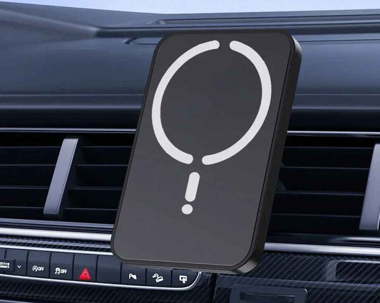 Magnetic Wireless Car Charger for MagSafe – 15W Fast Charging Air Vent Phone Holder & GPS Mount for iPhone 17/16/15/14/13/12 Pro Max