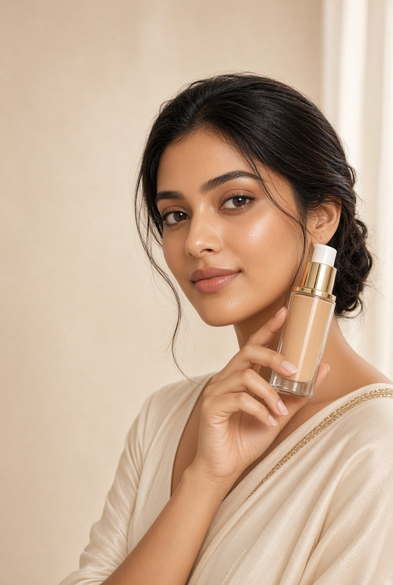 Miss Rose Silk Flawless Liquid Foundation – Full Coverage, Lightweight & Long Lasting | 30ml